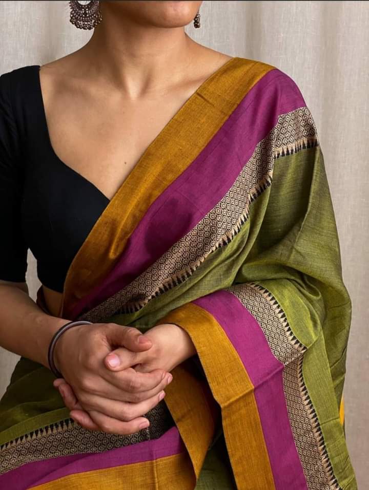 Narayanpeta cotton maharani boarder saree