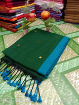 Khadi cotton gini work saree