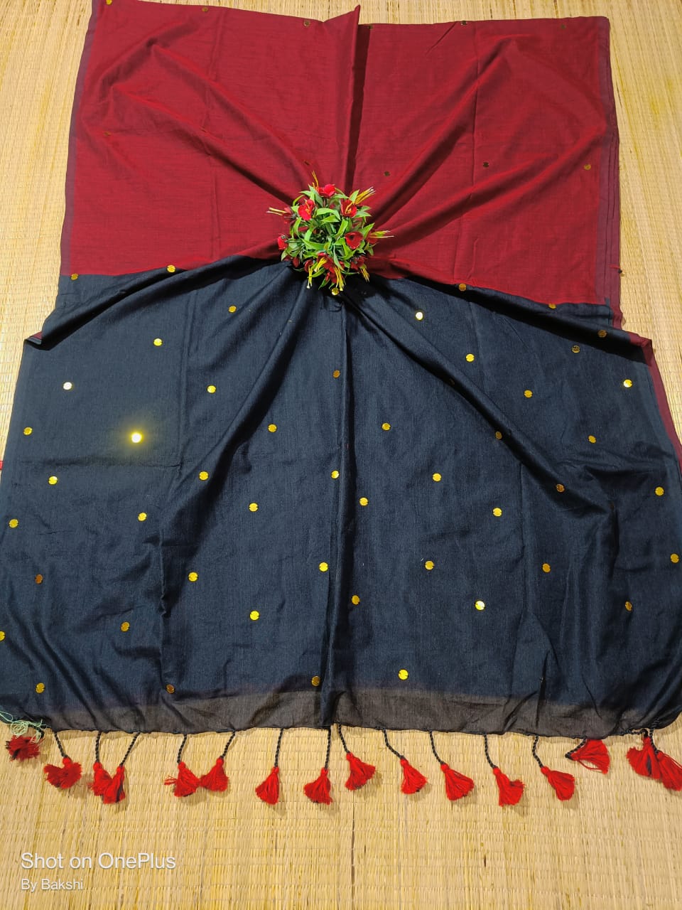 Khadi cotton saree