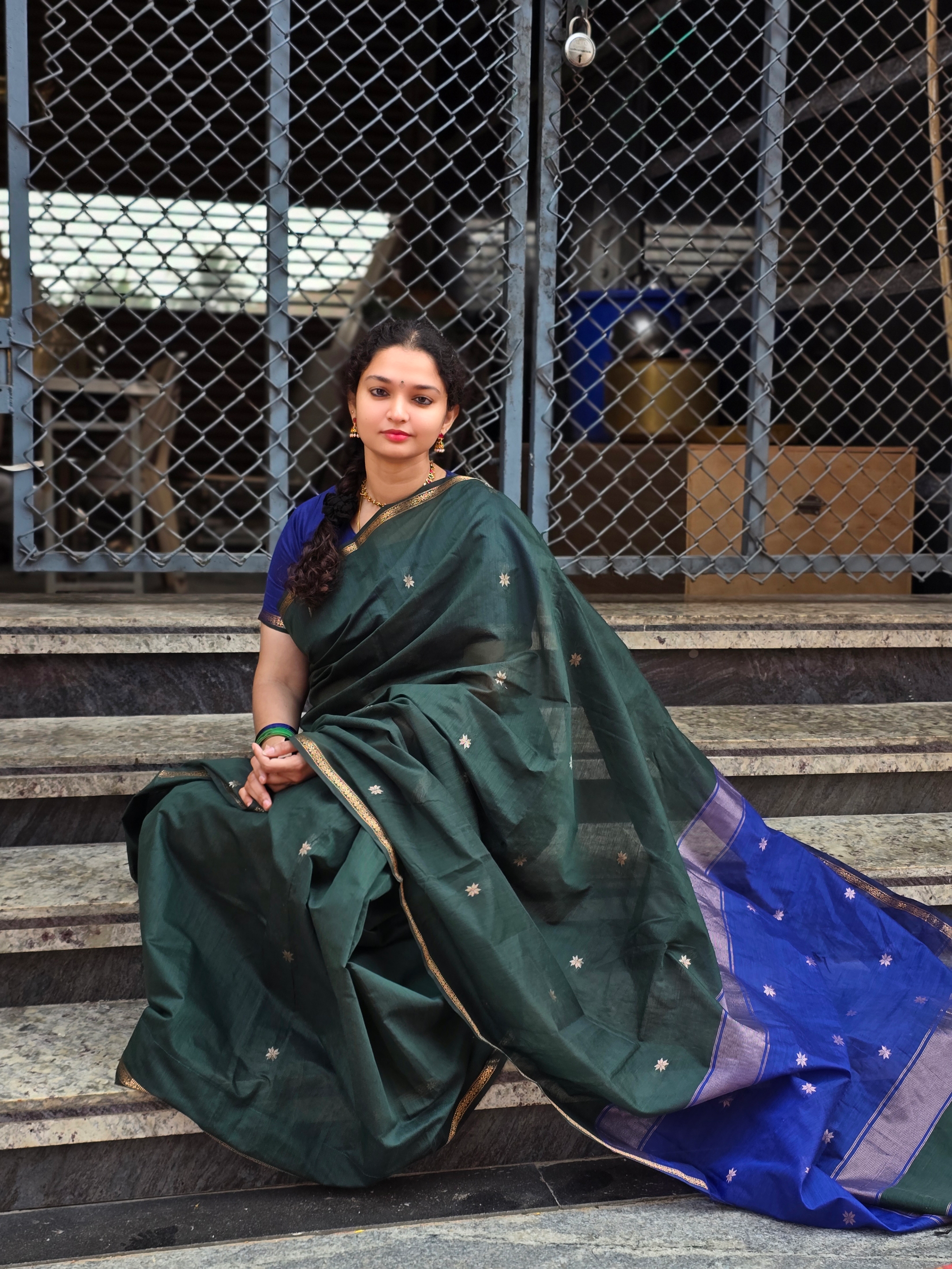 Maheswari Silk Cotton Saree