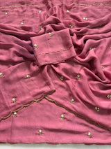 Rangoli handwork sunflower saree