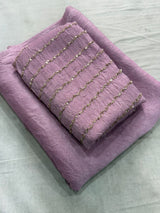 Rangoli crush with katli hand work