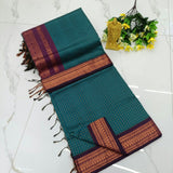Kalyani pattu cotton checks saree