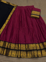 Chettinad style half sarees