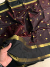 Banarasi mashroom soft silk pattu saree