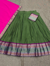 Chettinad style half sarees