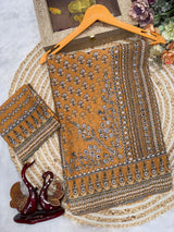 Kareena Kapoor inspired Premium georgette ajrak saree