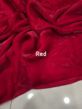 Plain Space silk dual tone saree