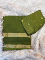 Royal mysore silk gap boarder saree