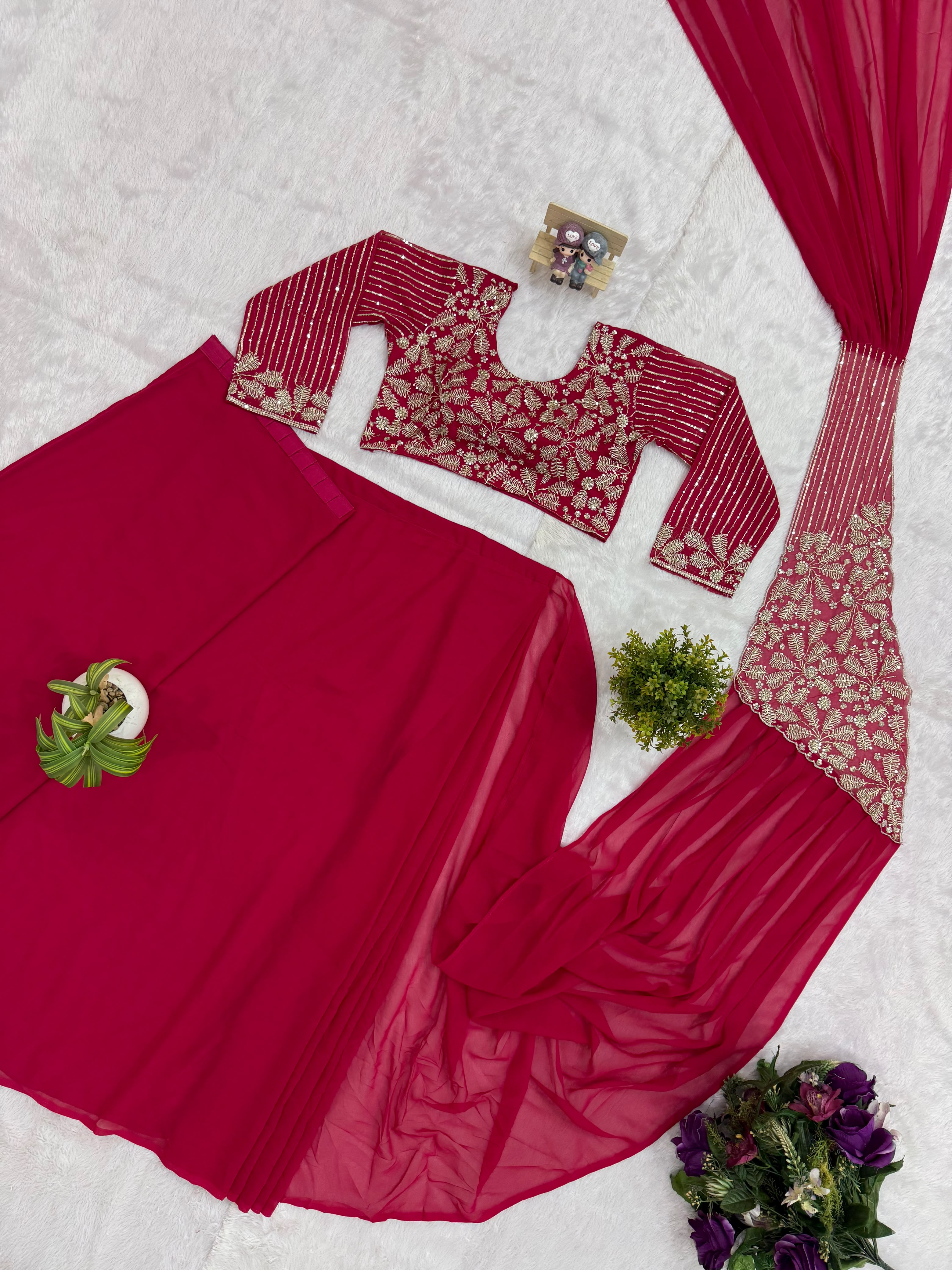 Ready to wear one minute saree