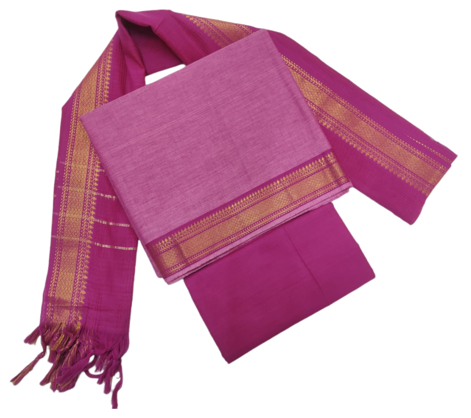 Mangalagiri pure cotton Handloom dress materials