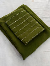 Rangoli crush with katli hand work