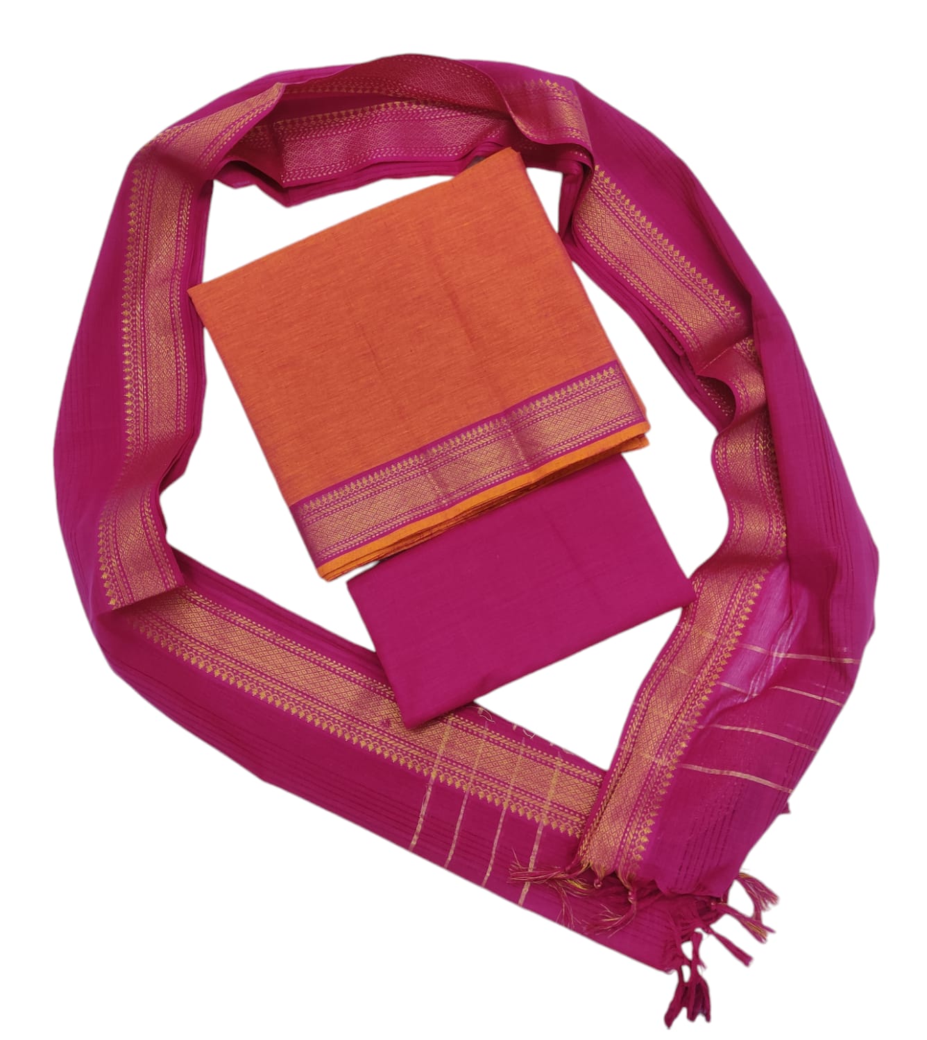 Mangalagiri pure cotton Handloom dress materials