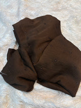 Coffee crush original beads buttis saree