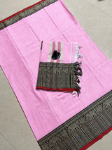 Narayanpeta big boarder dress material