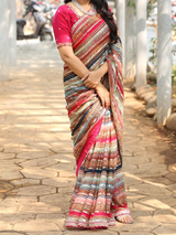 Laya celebrity inspired saree