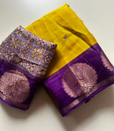 Tissue handmirrors traditional saree