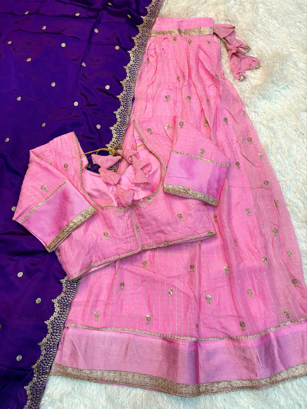 Surabhi fully stitched lehanga choli/ halfsaree