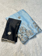 Rangoli silk heavy work saree