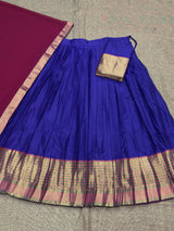 Chettinad style half sarees