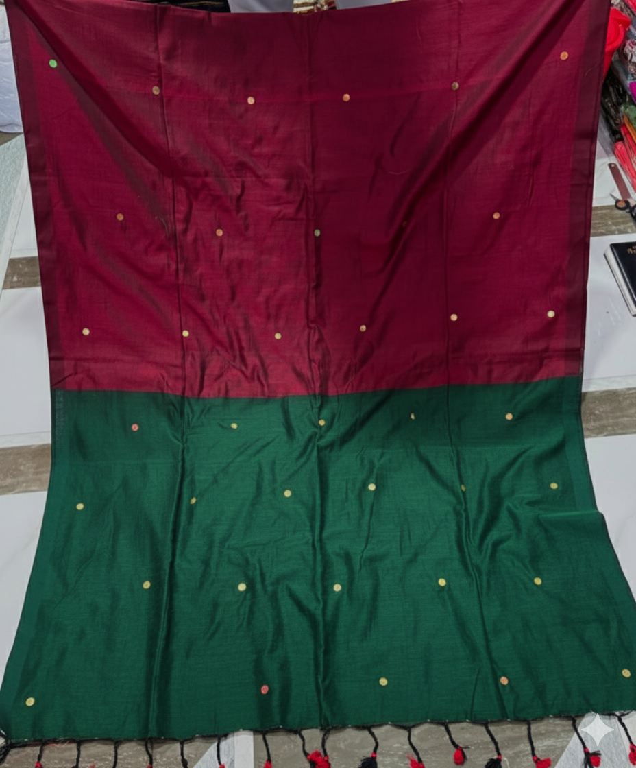 Khadi cotton saree