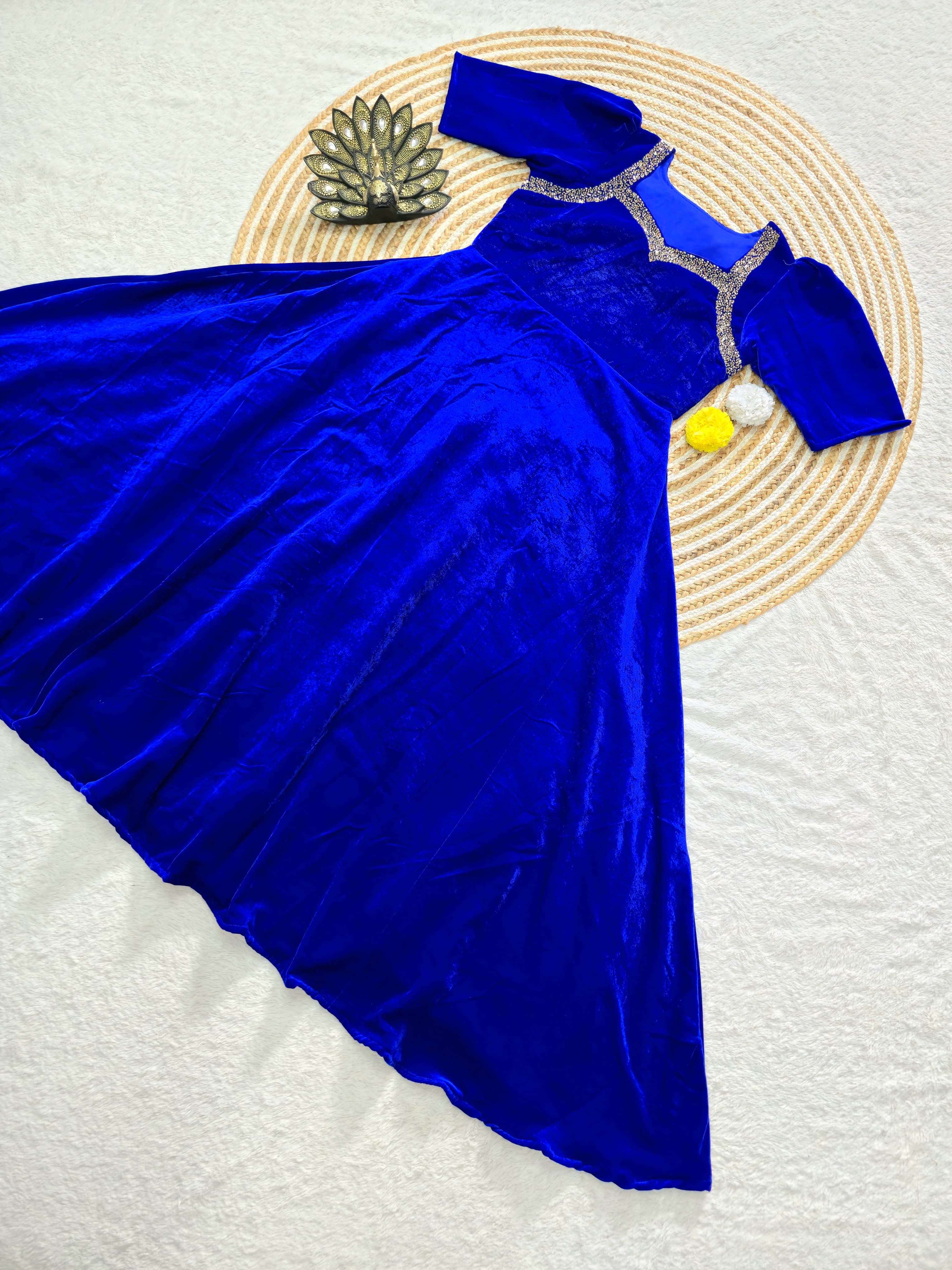 Velvet frocks