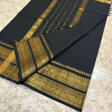Chettinadu Pure Cotton kanchi zari Saree