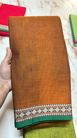 Narayanpeta Rudraksha boarder saree