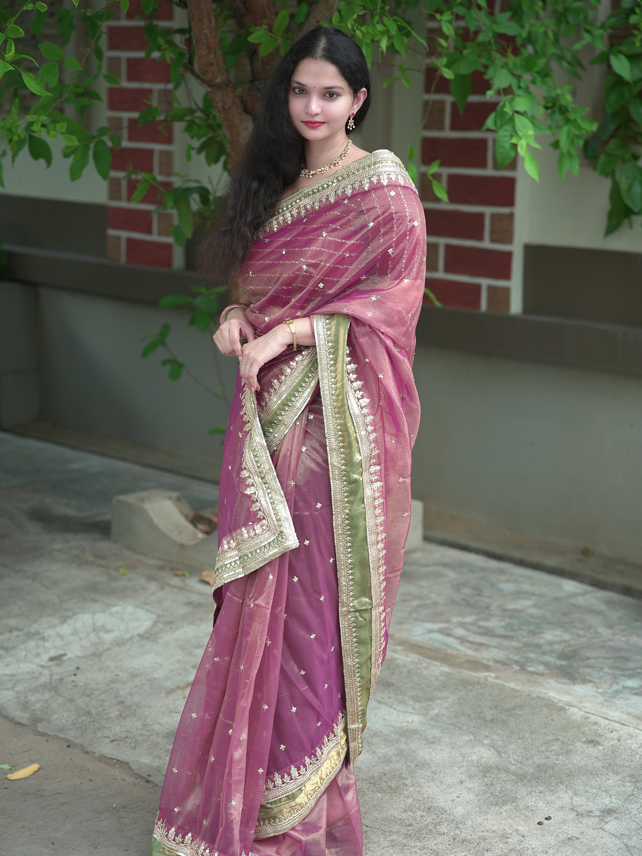 Jhanvi kapoor inspired saree