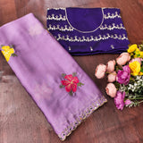 Soft rangoli silk saree