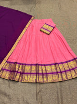 Chettinad style half sarees