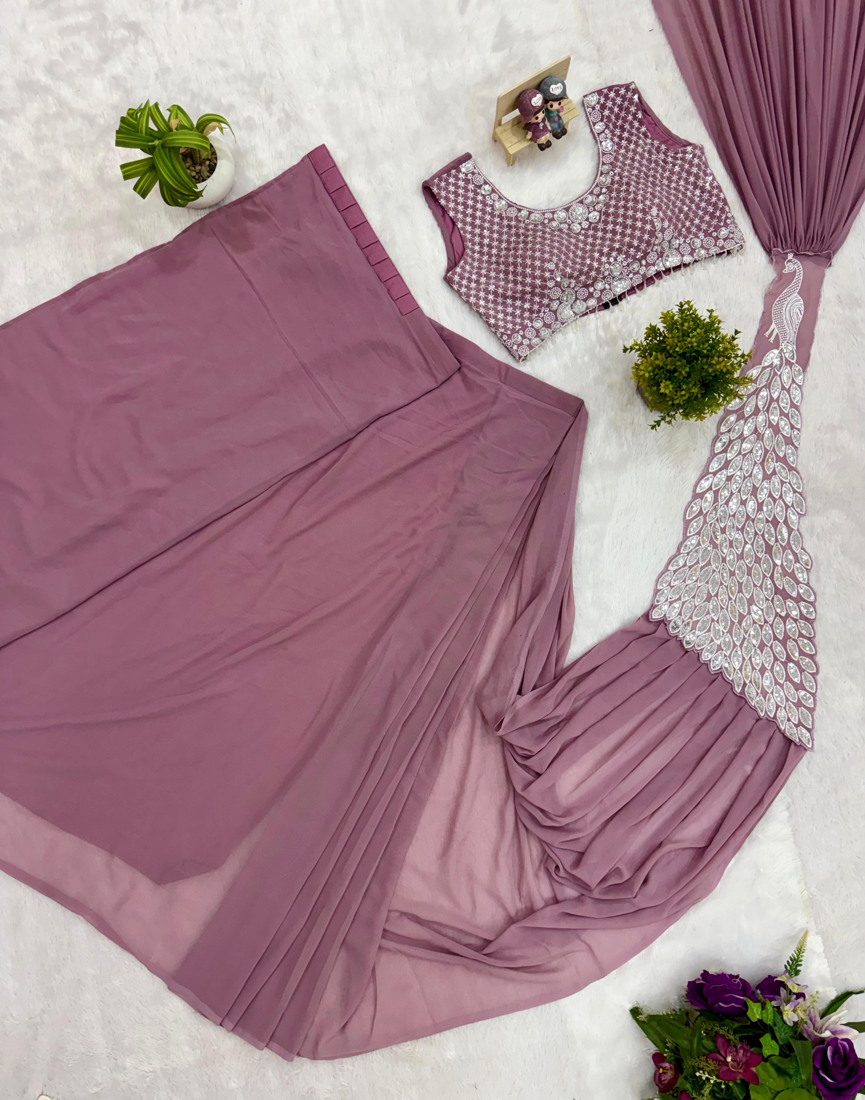 Designer Ready to wear saree