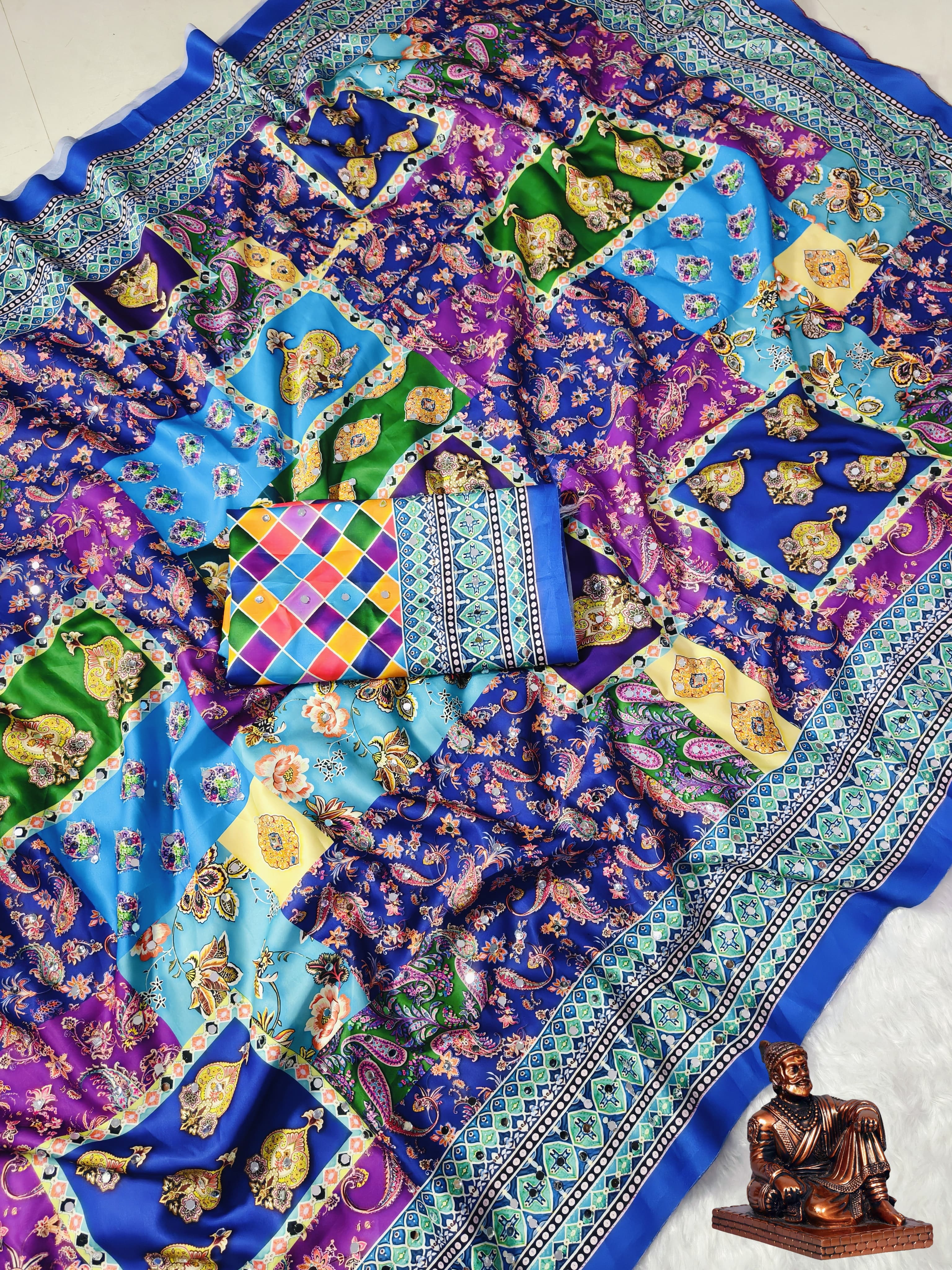 Plain laya saree crepe fabric budget range