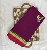 Narayanpeta Mercerised Cotton temple boarder