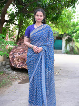 Kareena Kapoor inspired Premium georgette ajrak saree