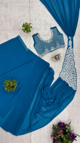Designer Ready to wear saree