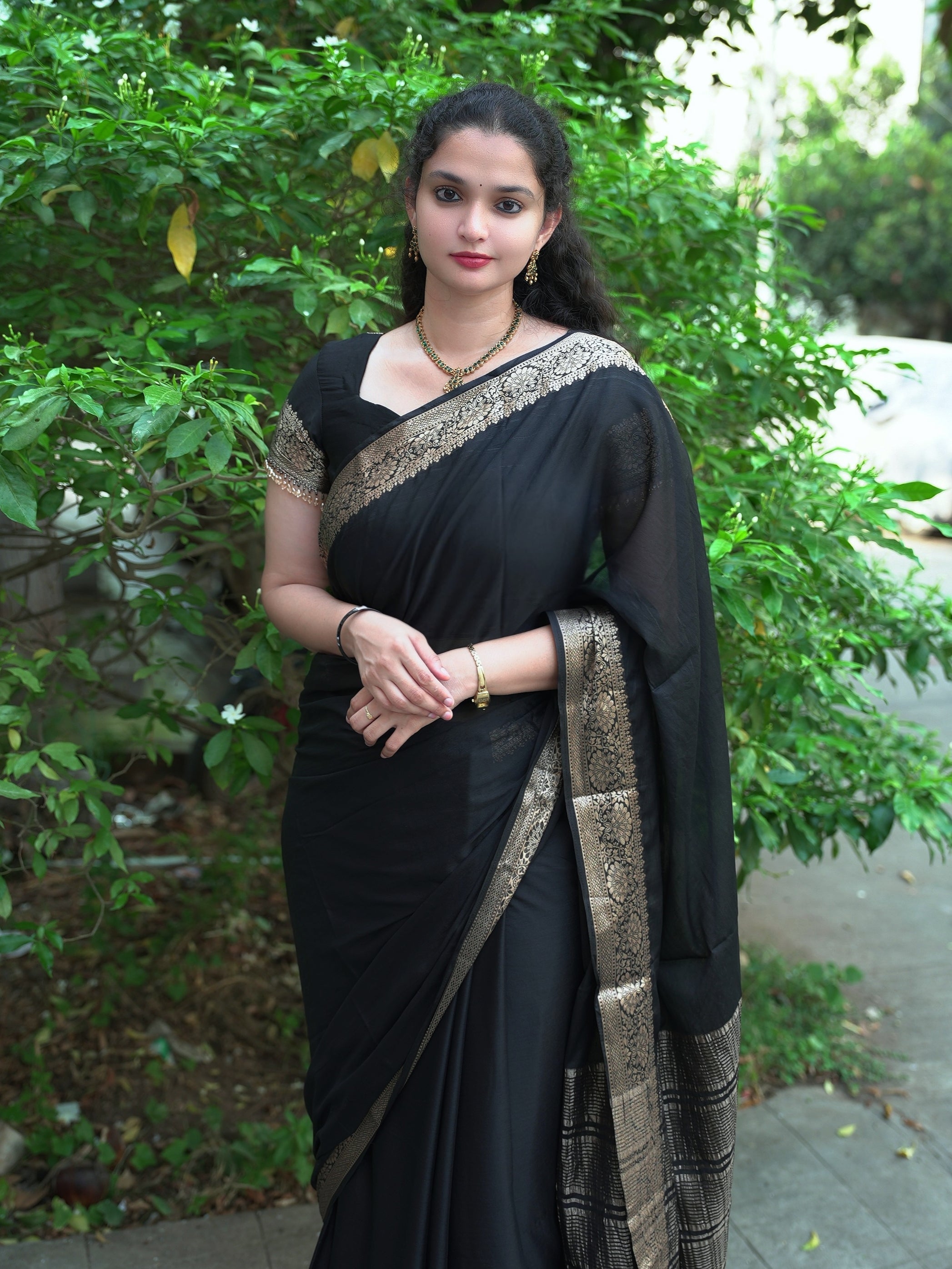 Chiffon soft saree