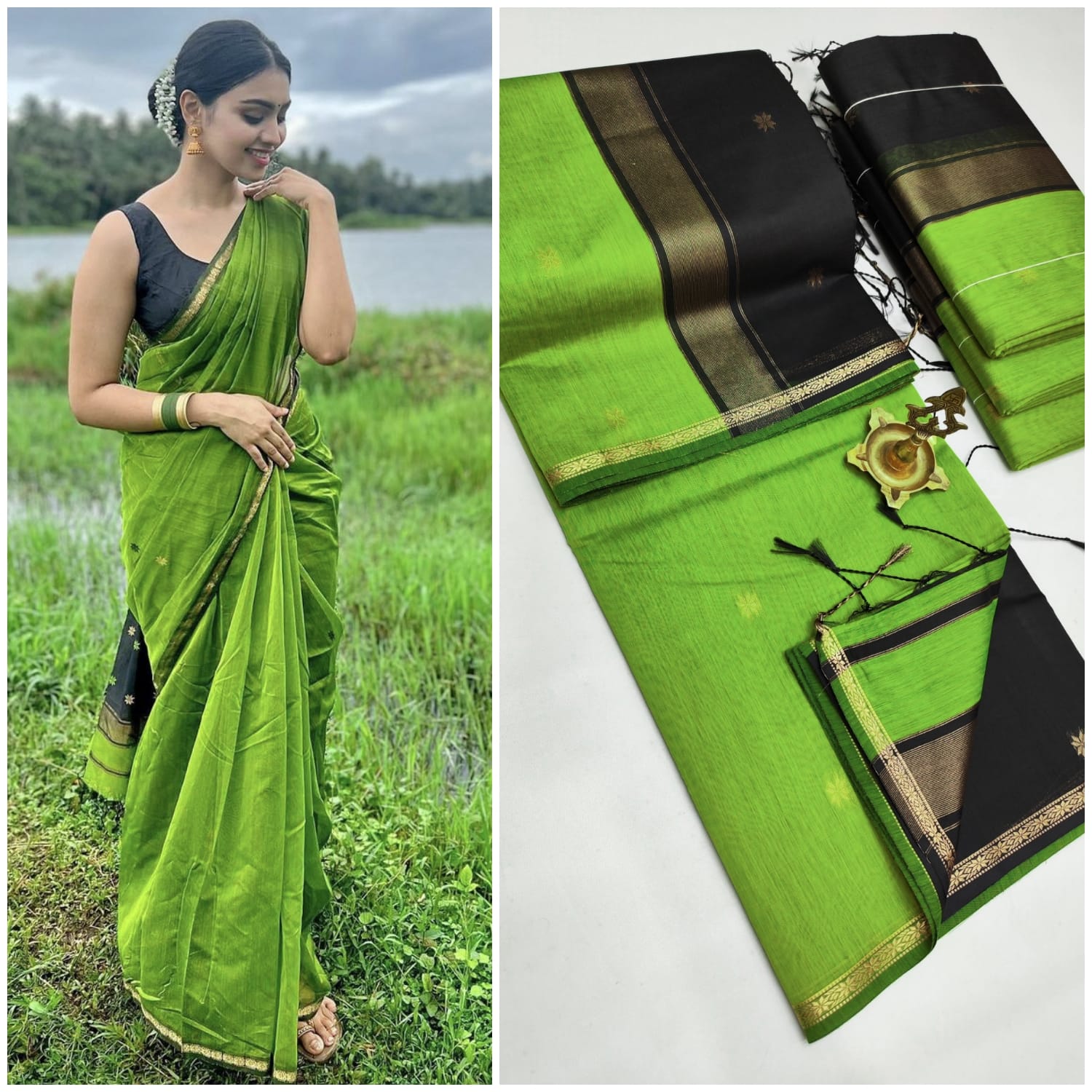 Maheswari Silk Cotton Saree