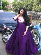 Paithani Gown for women