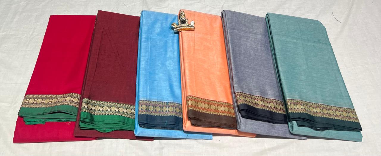 Narayanpeta Rudraksha boarder saree