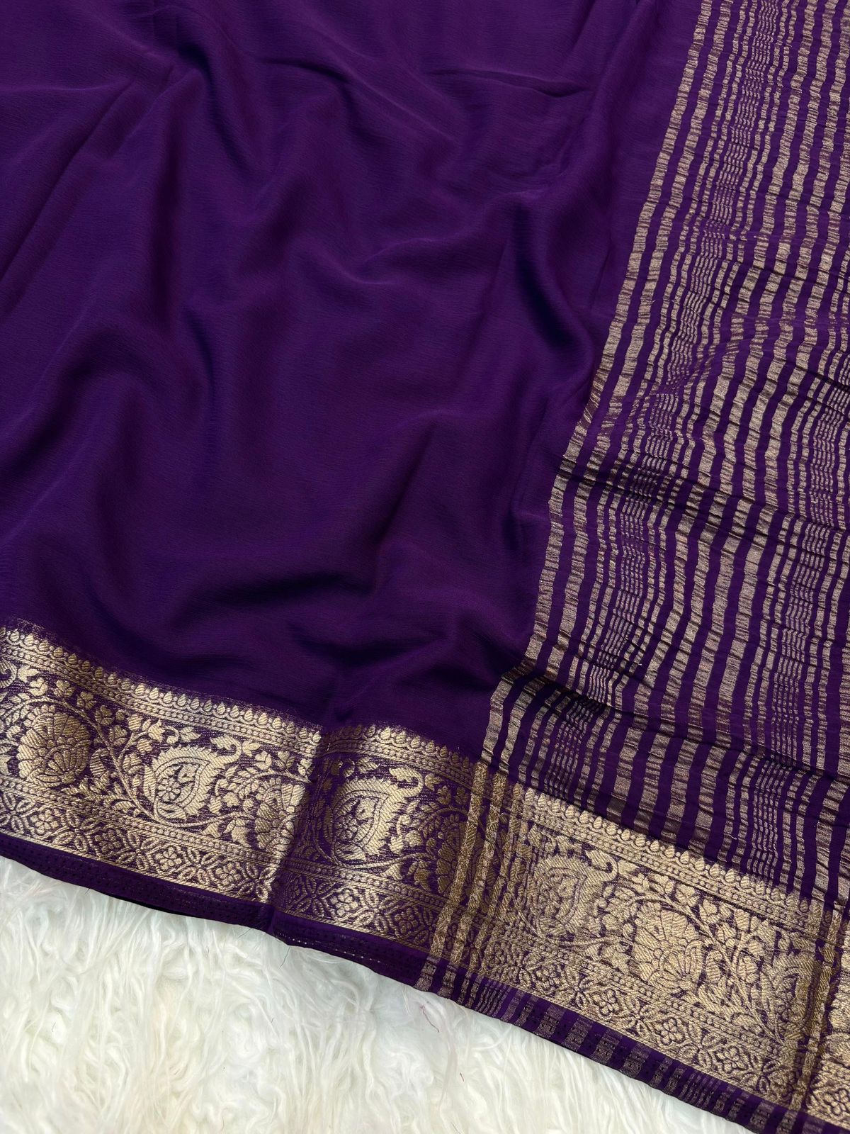 Chiffon soft saree