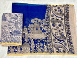 Kota cotton pure kalamkari dress material