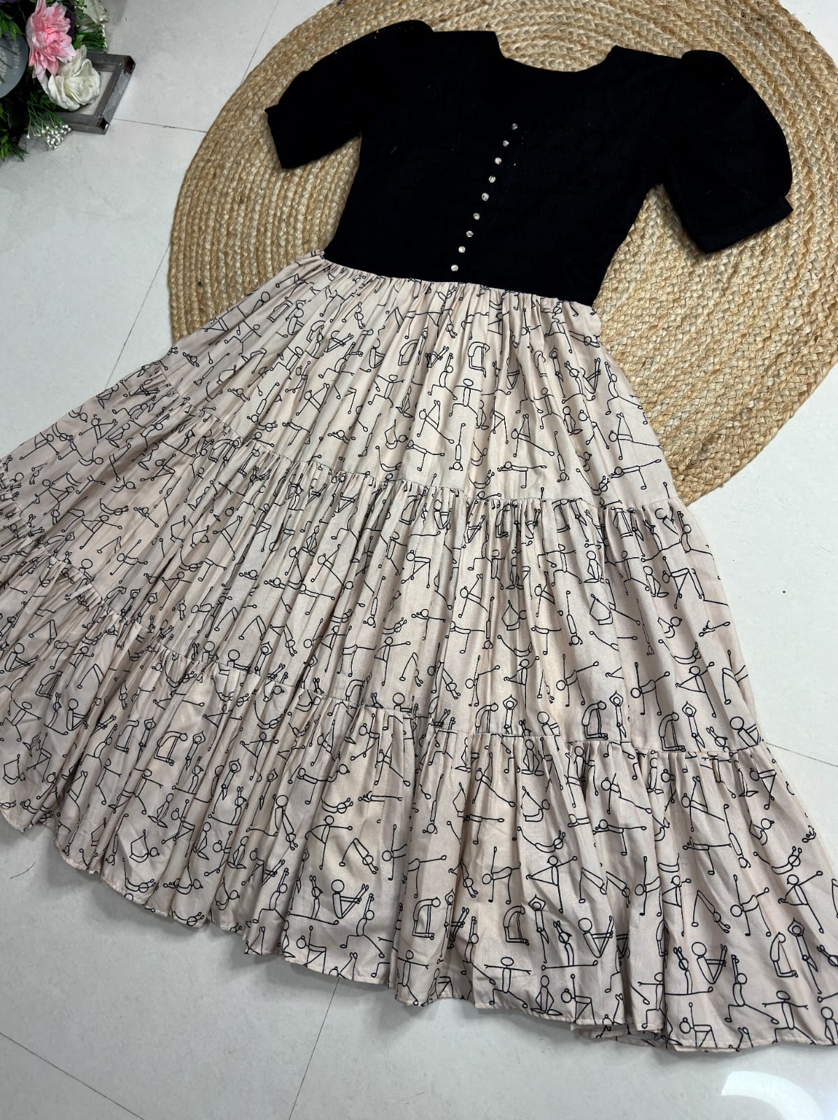 Hakuba muslin maxi frocks