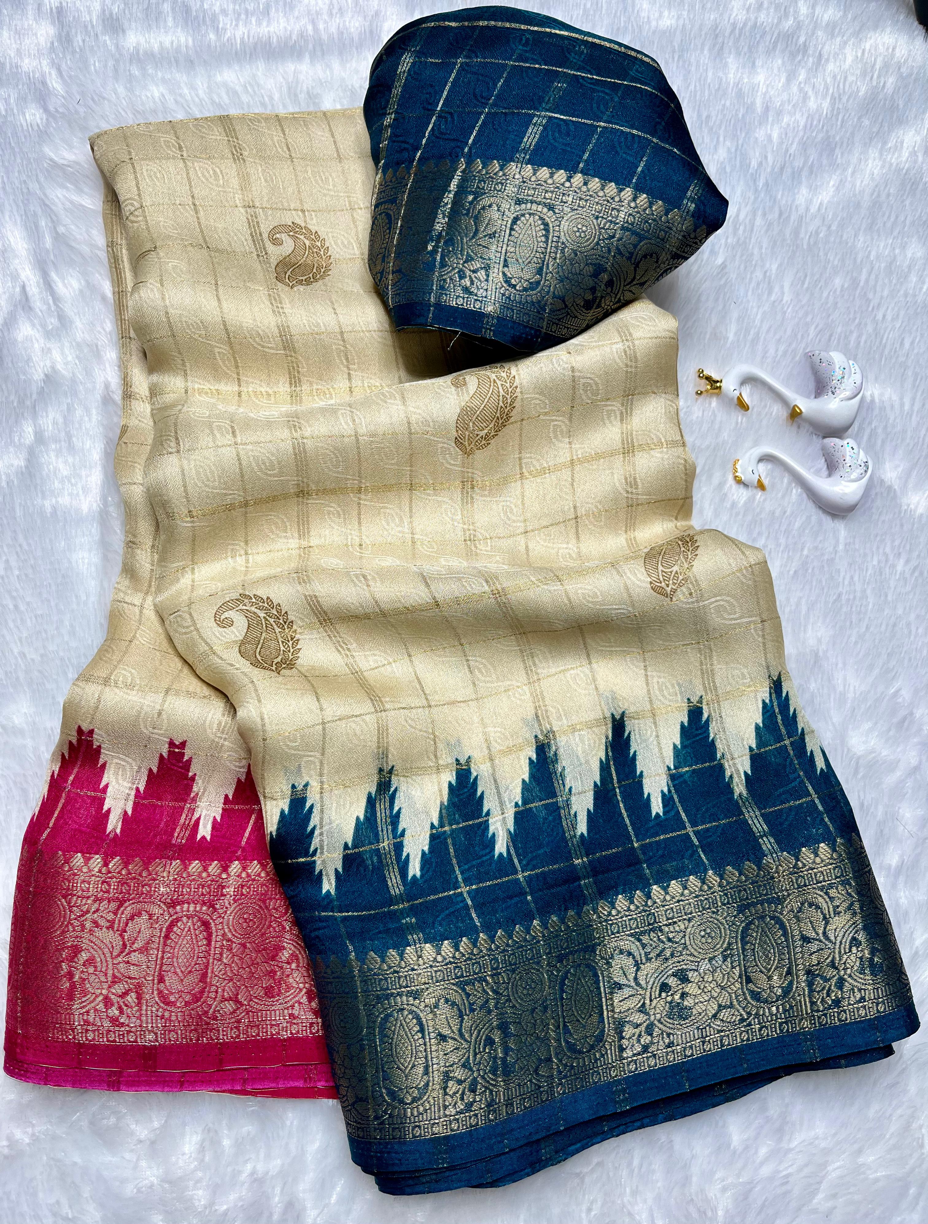 Ganga Jamuna Boarder Sarees