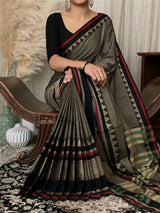 Narayanpeta kanchi style temple boarder saree