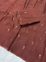 Viscose Organza saree