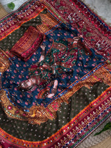 Rashmika inspired beautiful party wear saree
