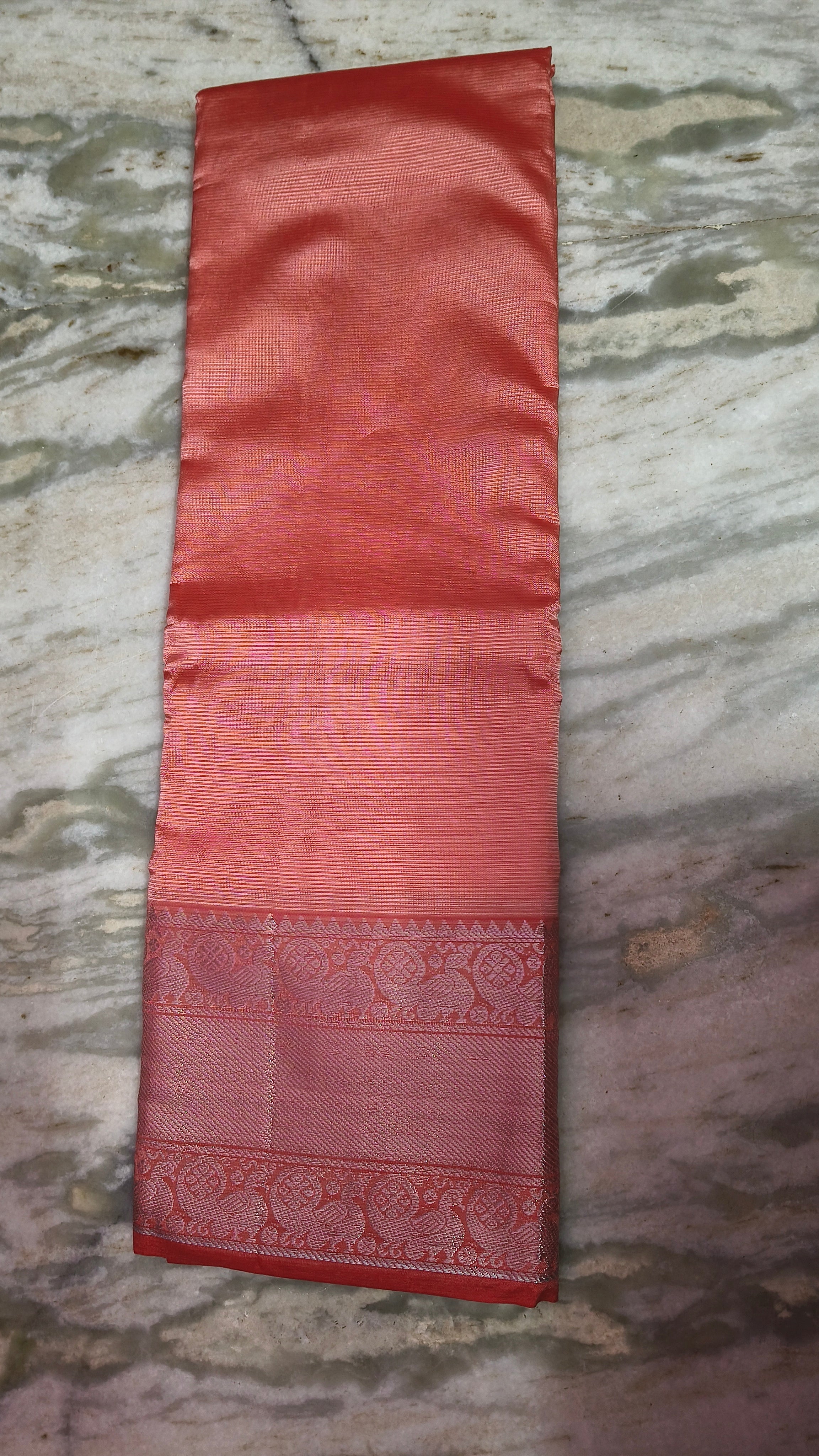 Mangalagiri semi pattu kanchi boarder saree