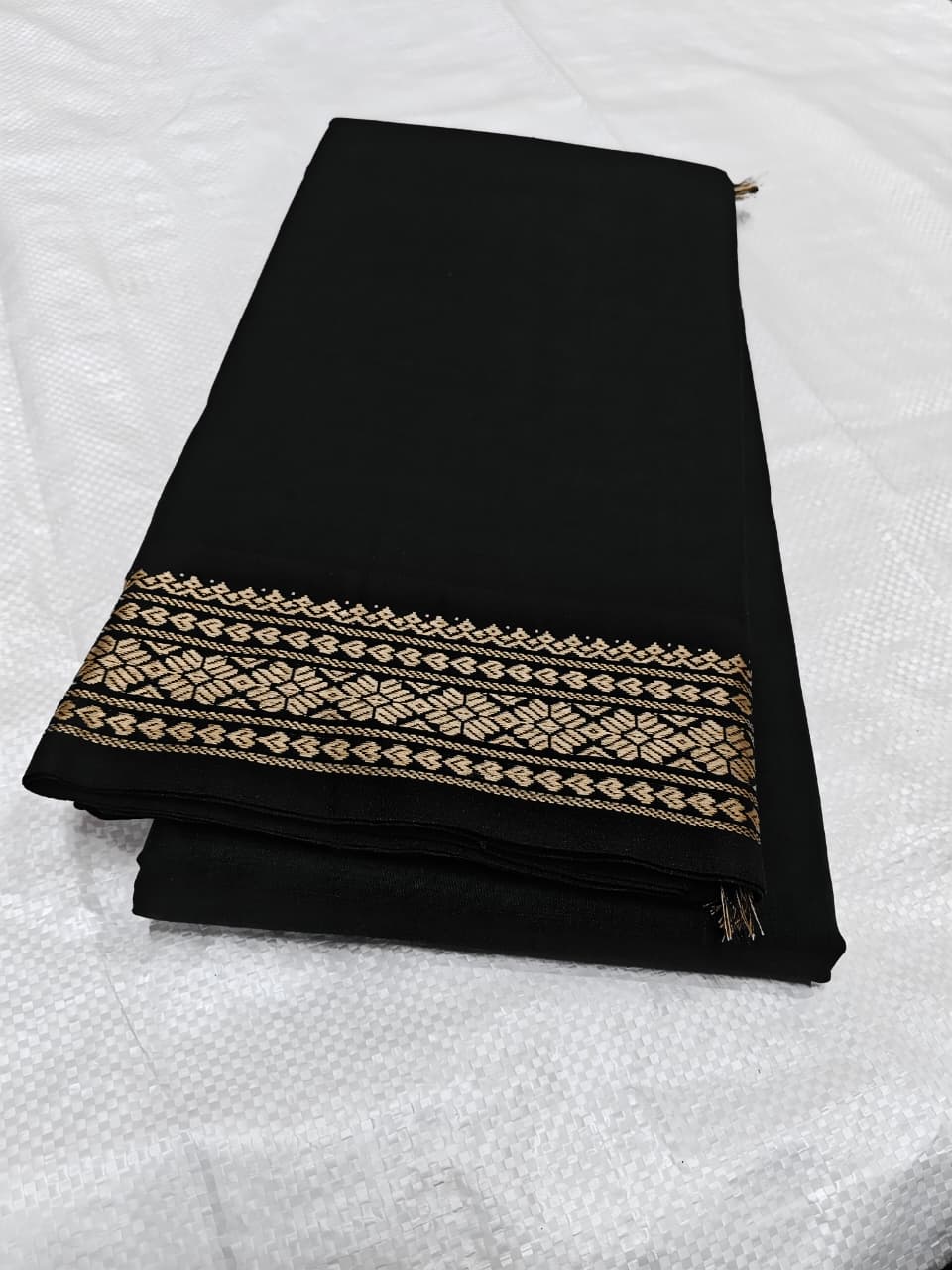 Narayanapeta floral boarder saree