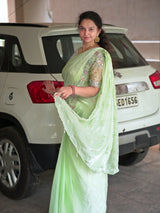 Designer Partywear fully stitched ready to wear saree